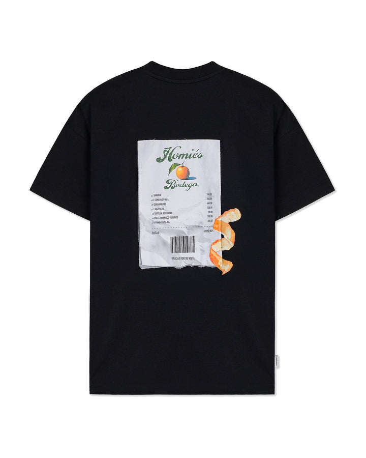 HOMIES MARBELLA UNISEX LA CUENTA T-SHIRT BLACK