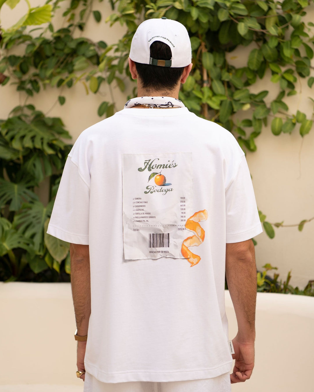 HOMIES MARBELLA UNISEX LA CUENTA T-SHIRT WHITE