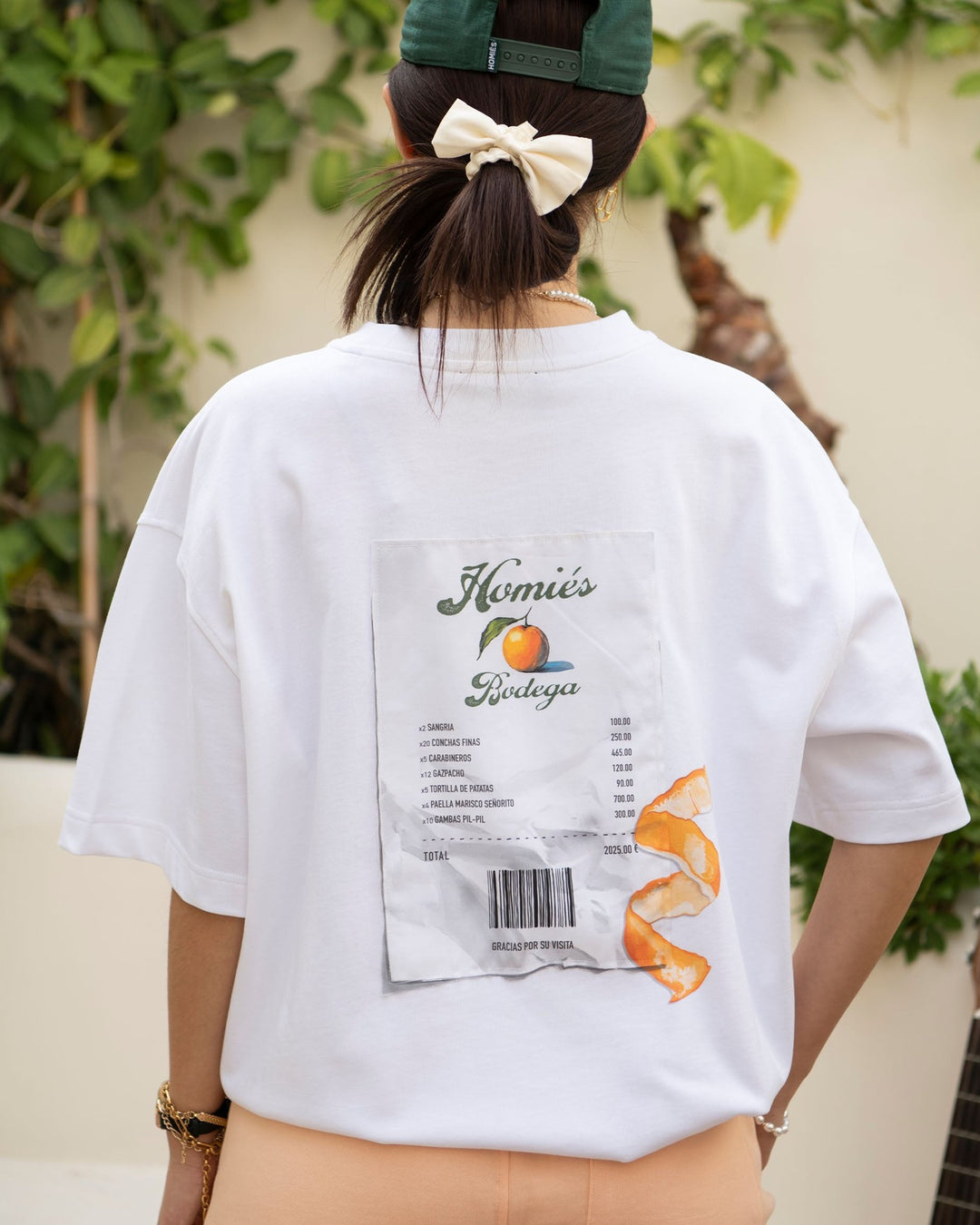 HOMIES MARBELLA UNISEX LA CUENTA T-SHIRT WHITE