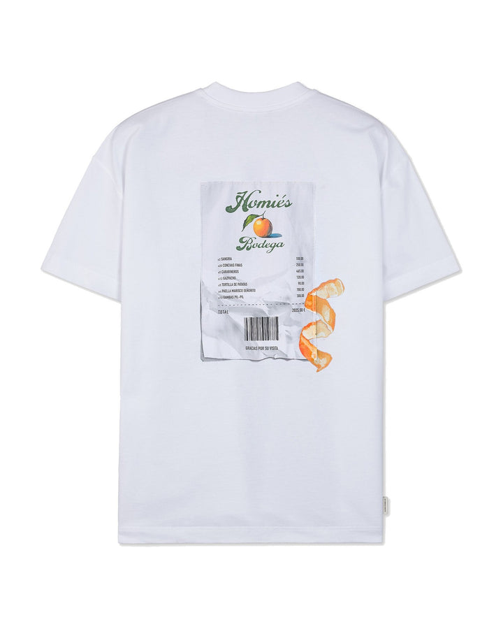 HOMIES MARBELLA UNISEX LA CUENTA T-SHIRT WHITE