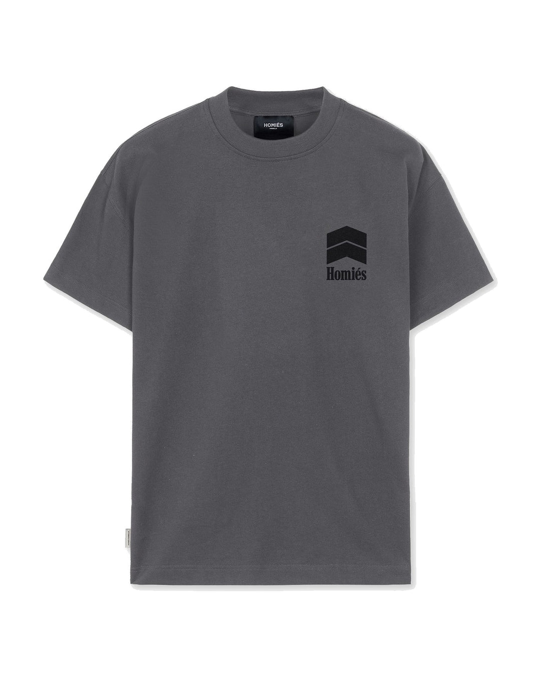 HOMIES MARBELLA UNISEX RACING T-SHIRT VINTAGE GREY