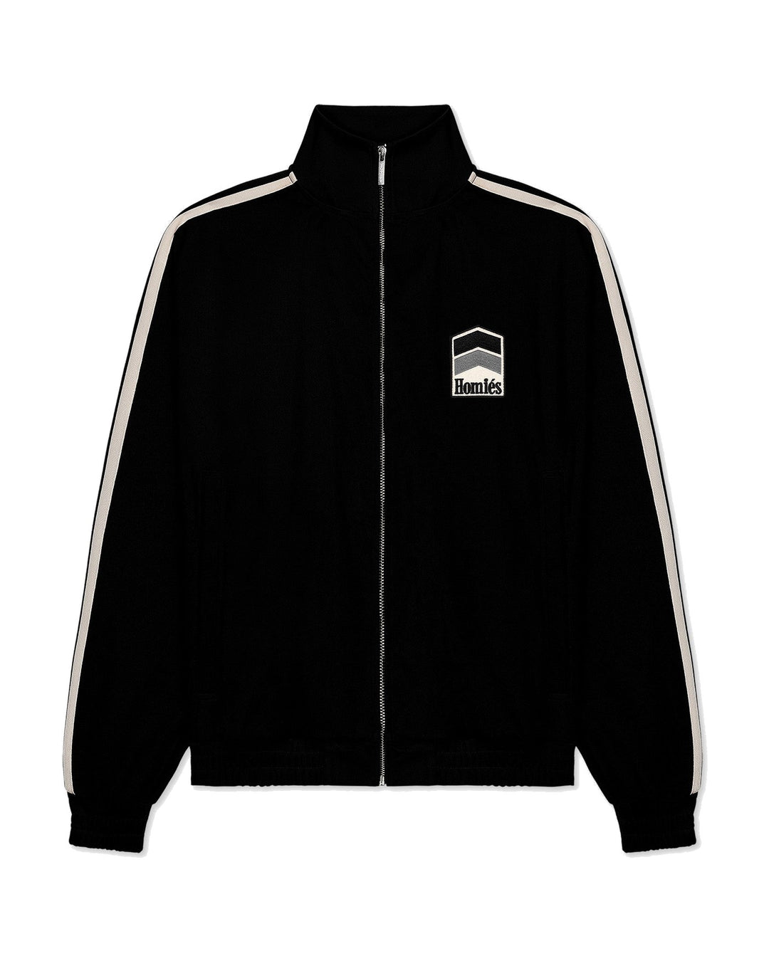 HOMIES MARBELLA UNISEX RACING TRACK JACKET BLACK