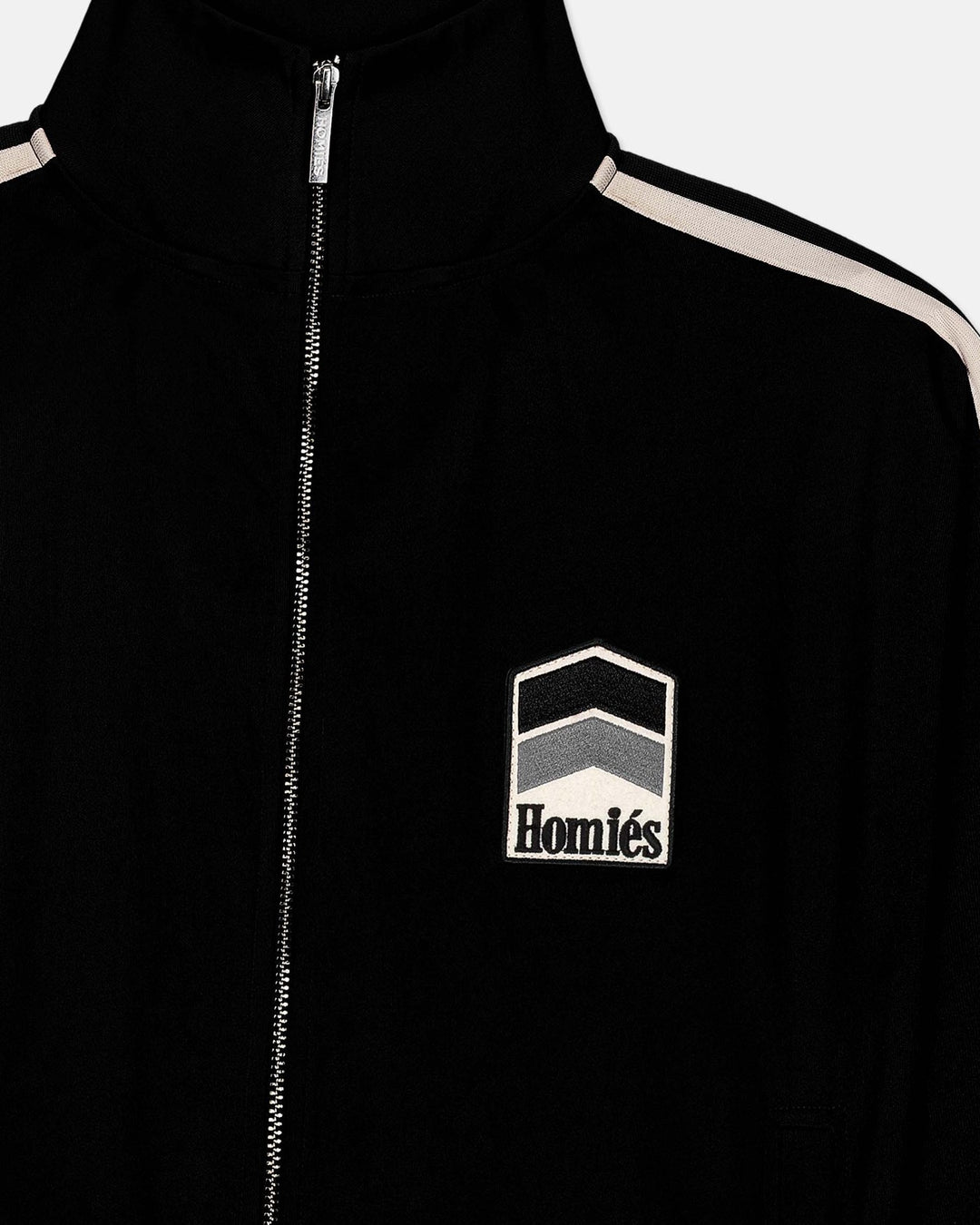 HOMIES MARBELLA UNISEX RACING TRACK JACKET BLACK
