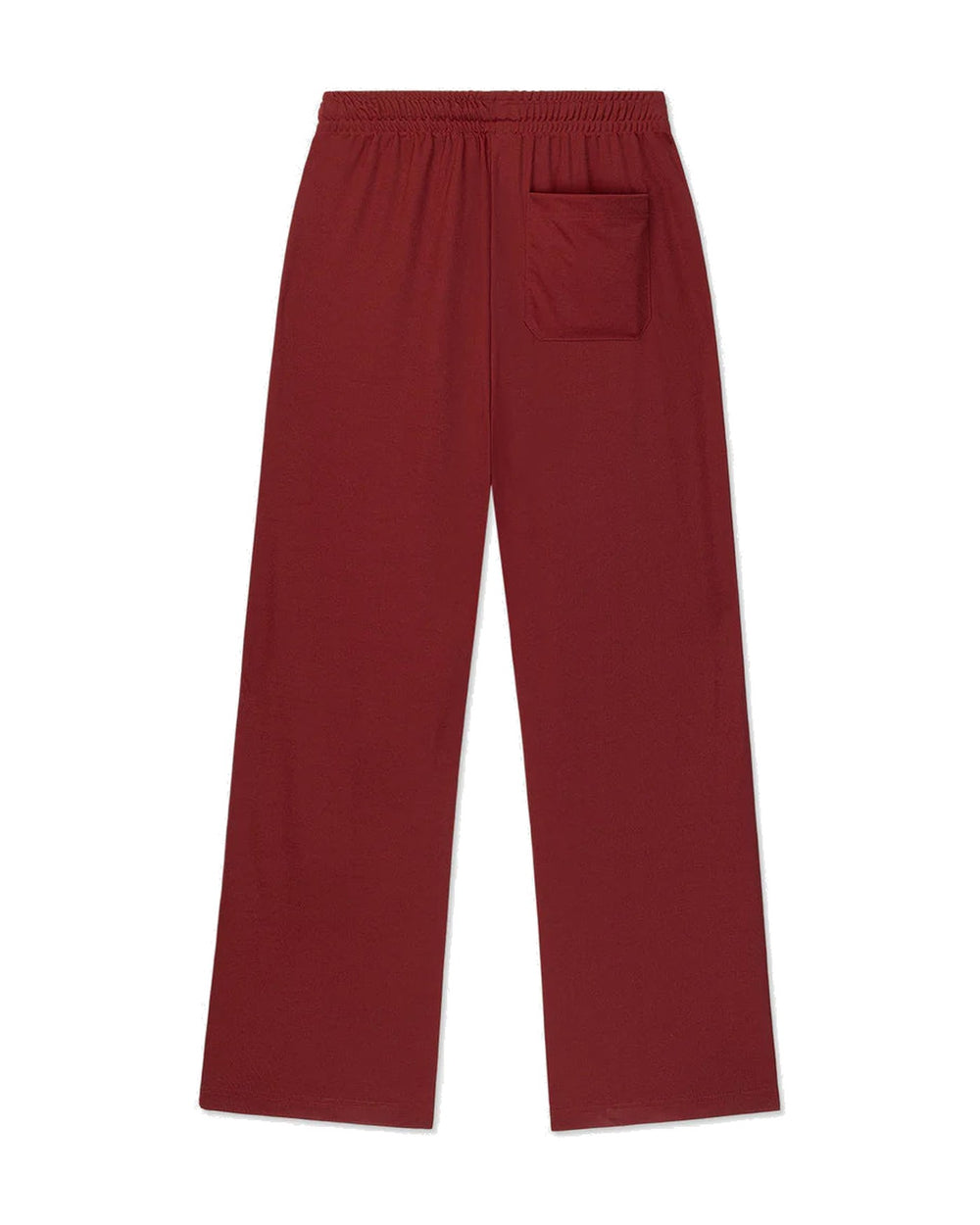 HOMIES MARBELLA UNISEX RACING TRACK PANTS BURGUNDY