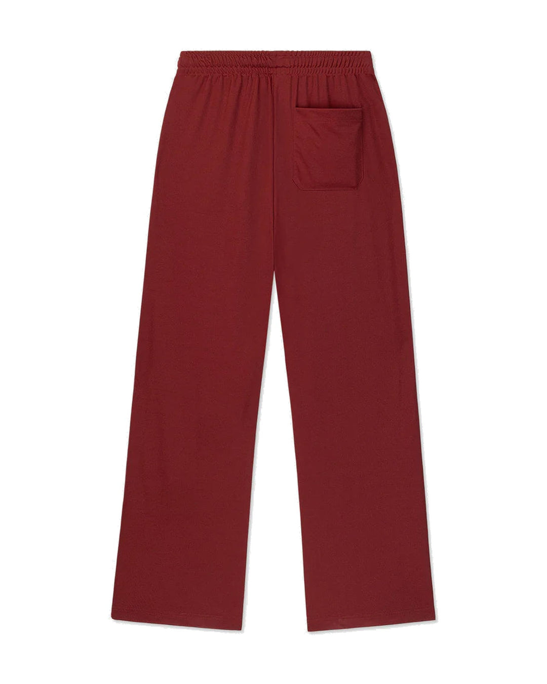 HOMIES MARBELLA UNISEX RACING TRACK PANTS BURGUNDY