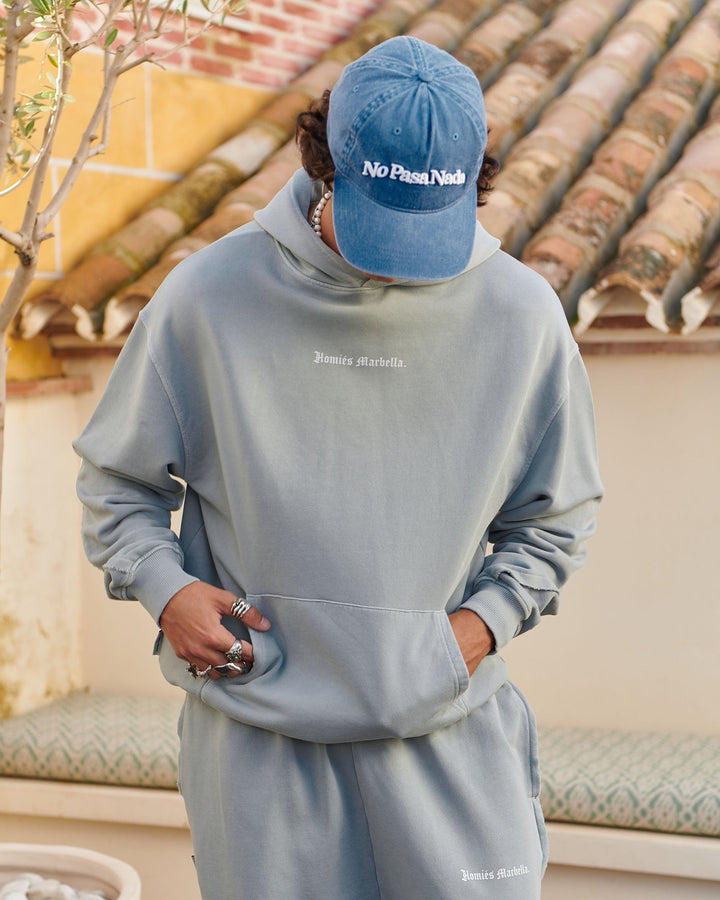 HOMIES MARBELLA UNISEX VIDEOGAME 6.0 HOODIE VINTAGE LIGHT GREY