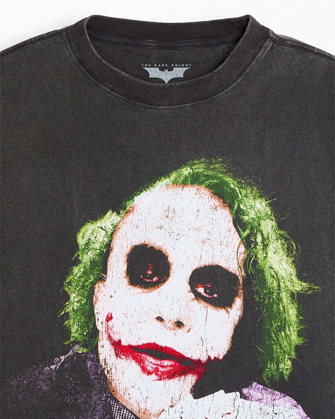 JOKER OFFICIAL COLLECTION "WILD CARD" TEE WASHED BLACK חולצת הג'וקר