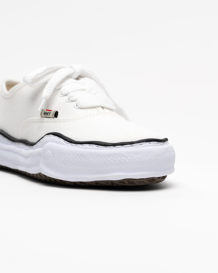MAISON MIHARA YASUHIRO UNISEX BAKER OG SOLE CANVAS LOW WHITE - סניקרס מייסון מיהארה יאסוהירו בייקר לואו לבן יוניסקס - תמונה 6