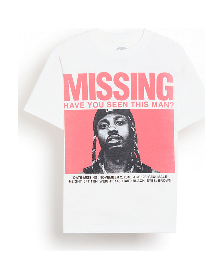 METRO BOOMIN OFFICIAL COLLECTION "NO CAPE" TEE WHITE חולצת מטרו בומין