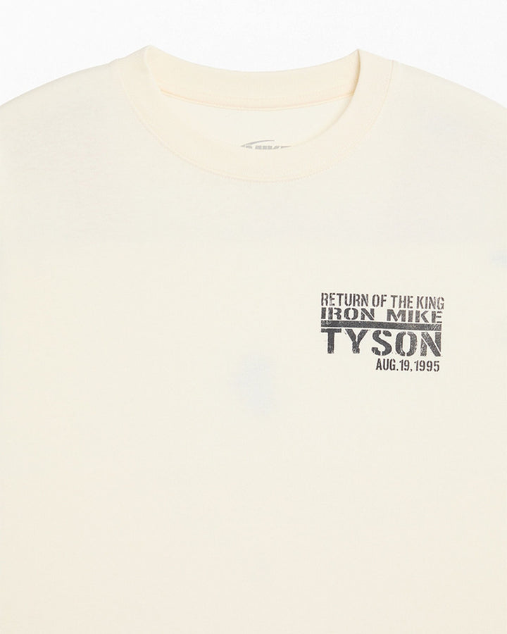 MIKE TYSON OFFICIAL COLLECTION "COMEBACK '95" TEE CREAM חולצת מייק טייסון
