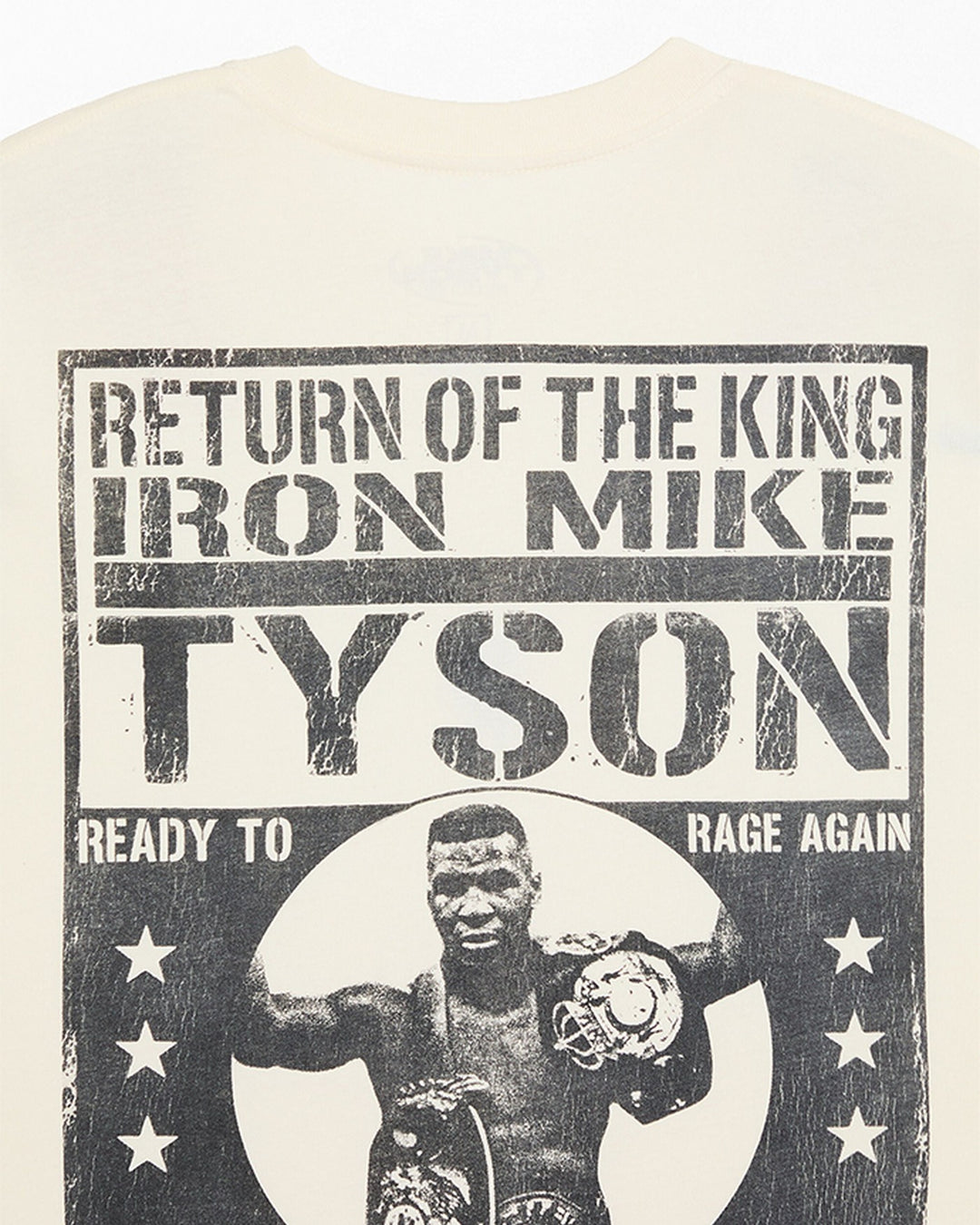 MIKE TYSON OFFICIAL COLLECTION "COMEBACK '95" TEE CREAM חולצת מייק טייסון