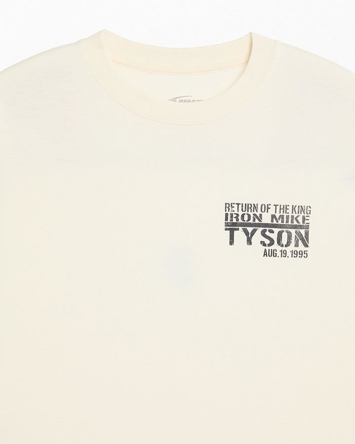 MIKE TYSON OFFICIAL COLLECTION "COMEBACK '95" TEE CREAM חולצת מייק טייסון - תמונה 3
