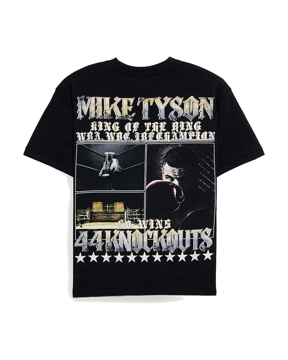 MIKE TYSON OFFICIAL COLLECTION "IRON MIKE" TEE BLACK חולצת מייק טייסון