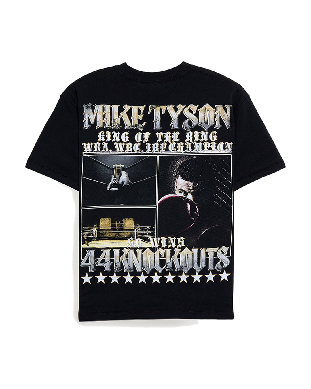 MIKE TYSON OFFICIAL COLLECTION "IRON MIKE" TEE BLACK חולצת מייק טייסון