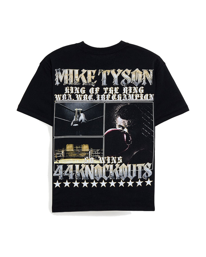 MIKE TYSON OFFICIAL COLLECTION "IRON MIKE" TEE BLACK חולצת מייק טייסון