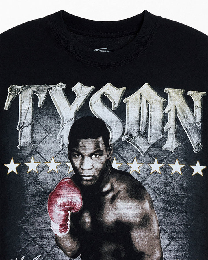 MIKE TYSON OFFICIAL COLLECTION "IRON MIKE" TEE BLACK חולצת מייק טייסון