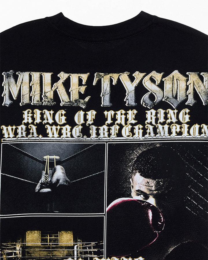 MIKE TYSON OFFICIAL COLLECTION "IRON MIKE" TEE BLACK חולצת מייק טייסון