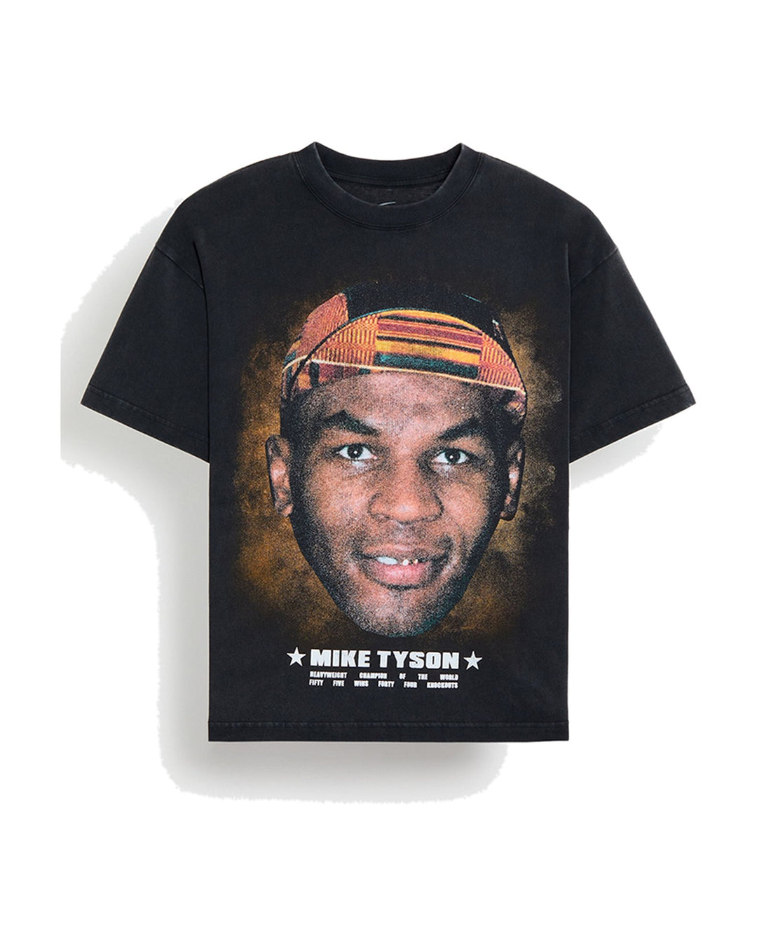 MIKE TYSON OFFICIAL COLLECTION "KID DYNAMITE" TEE WASHED BLACK חולצת מייק טייסון