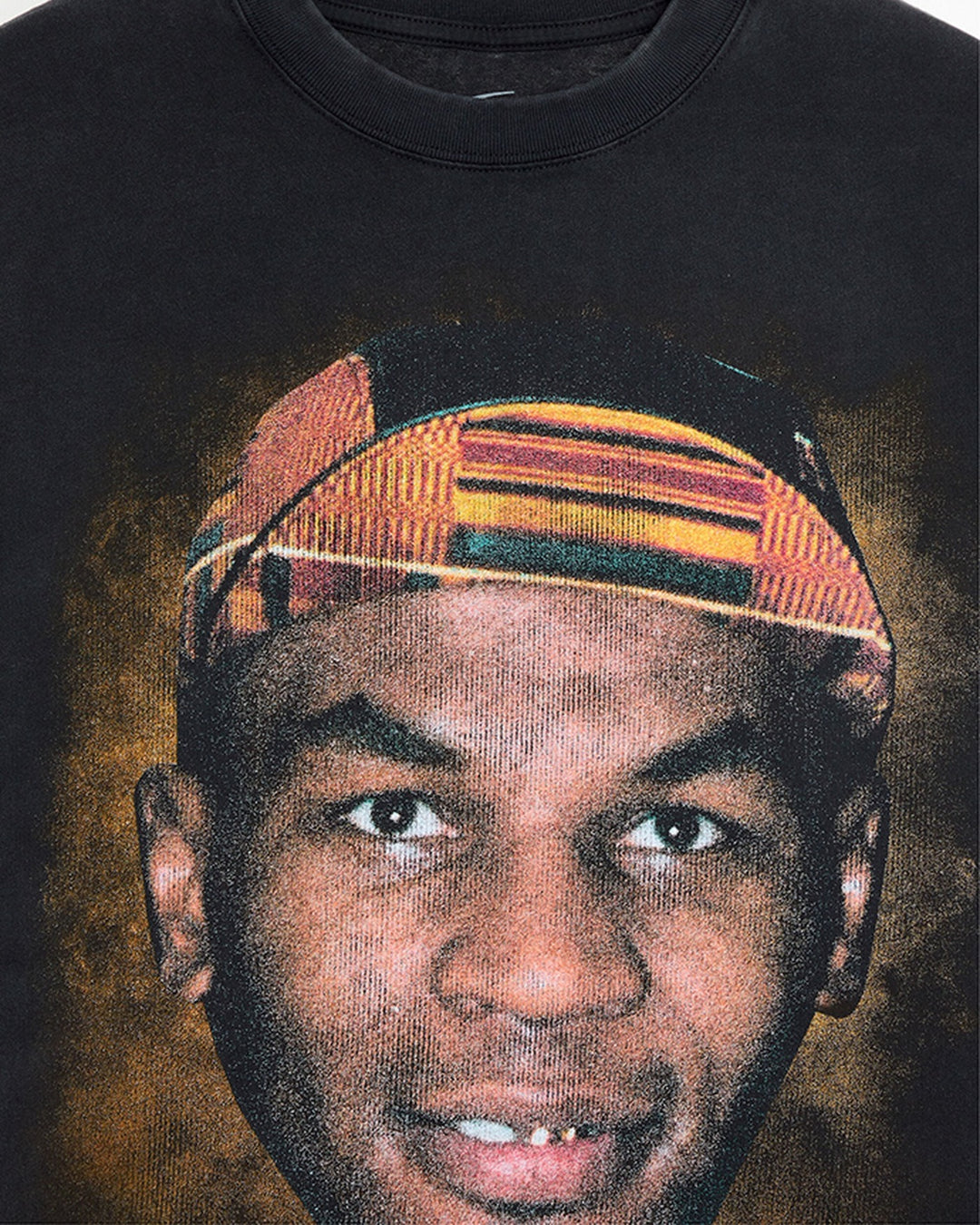 MIKE TYSON OFFICIAL COLLECTION "KID DYNAMITE" TEE WASHED BLACK חולצת מייק טייסון