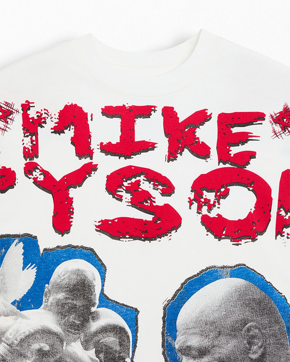 MIKE TYSON OFFICIAL COLLECTION "RED CORNER" TEE WHITE חולצת מייק טייסון - תמונה 2