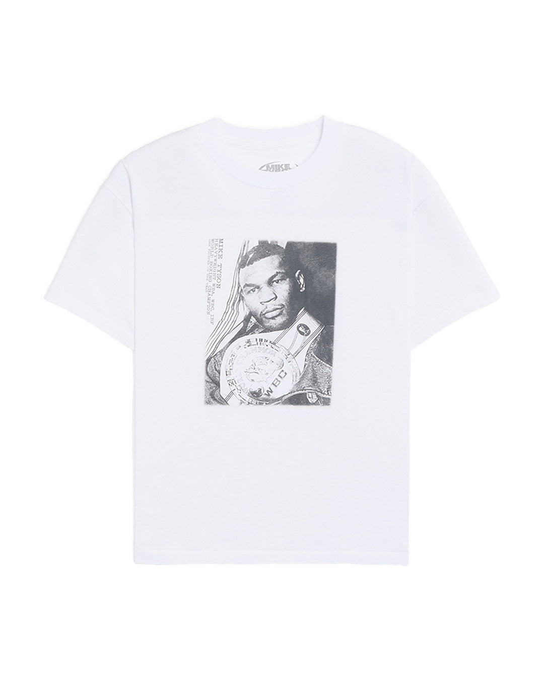 MIKE TYSON OFFICIAL COLLECTION "WBC PORTRAIT" TEE WHITE חולצת מייק טייסון - תמונה 1