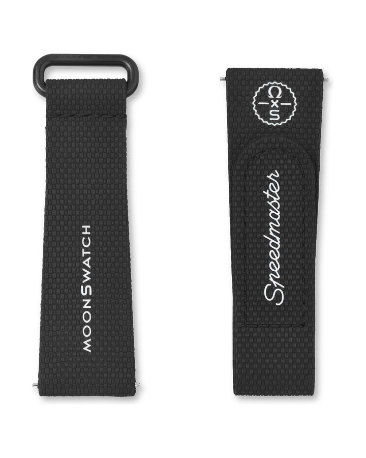 OMEGA X SWATCH MOONSWATCH BLACK/BLACK RUBBER STRAP