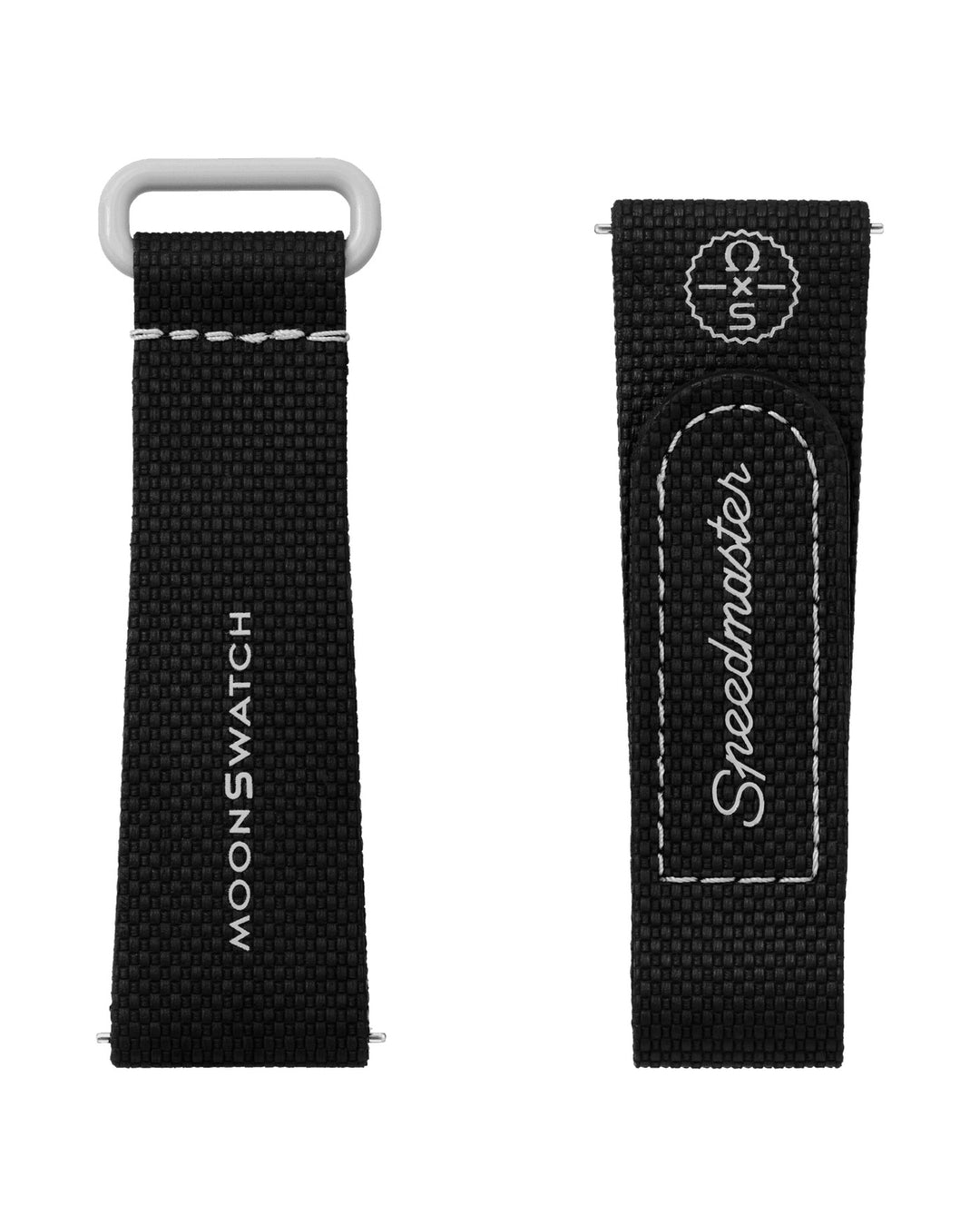 OMEGA X SWATCH MOONSWATCH BLACK/GREY RUBBER STRAP