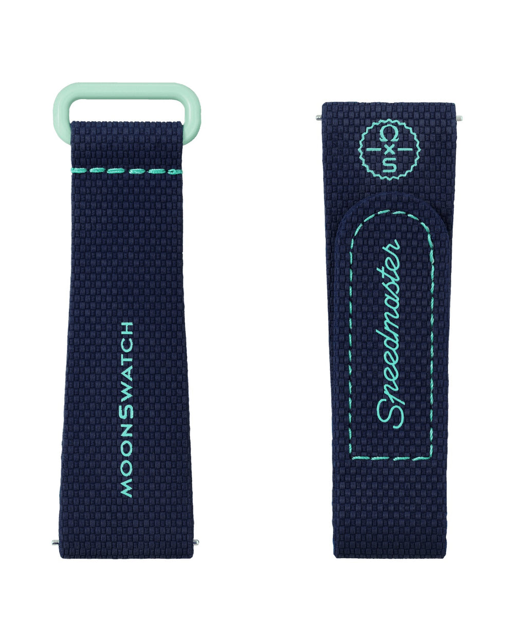 OMEGA X SWATCH MOONSWATCH DARK BLUE/GREEN RUBBER STRAP