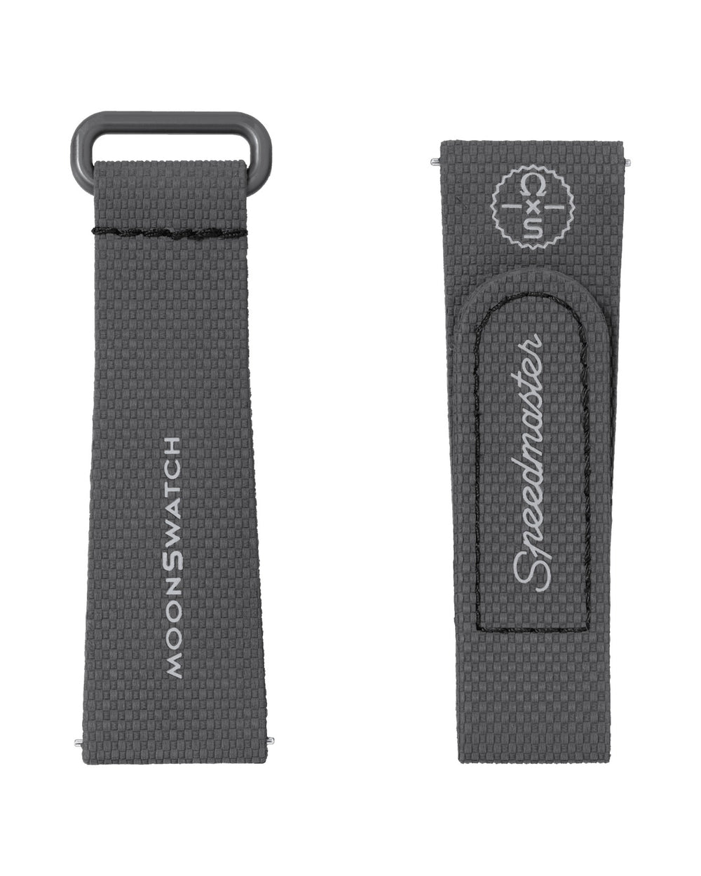 OMEGA X SWATCH MOONSWATCH DARK GREY/BLACK RUBBER STRAP