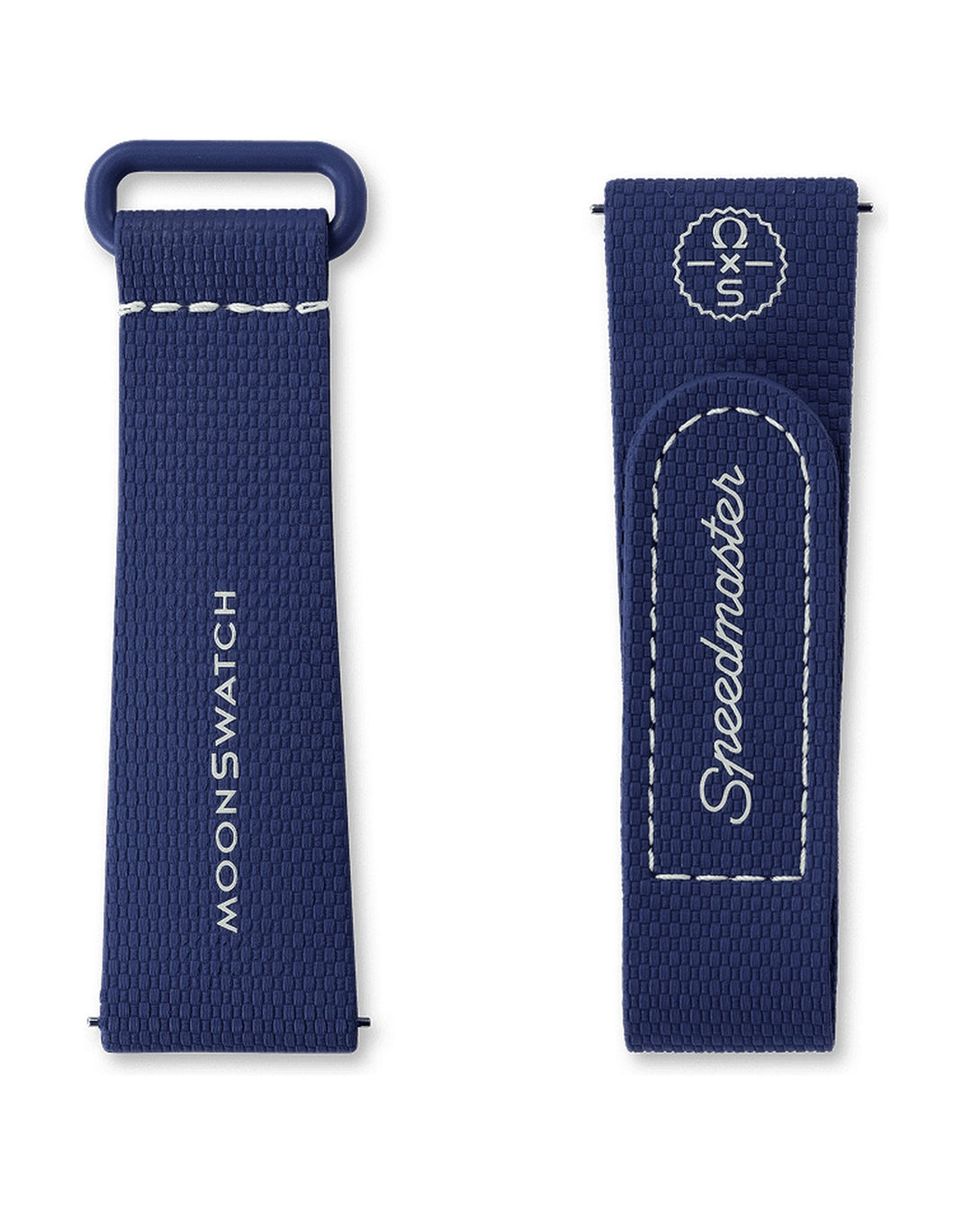 OMEGA X SWATCH MOONSWATCH NEW MOON NAVY RUBBER STRAP