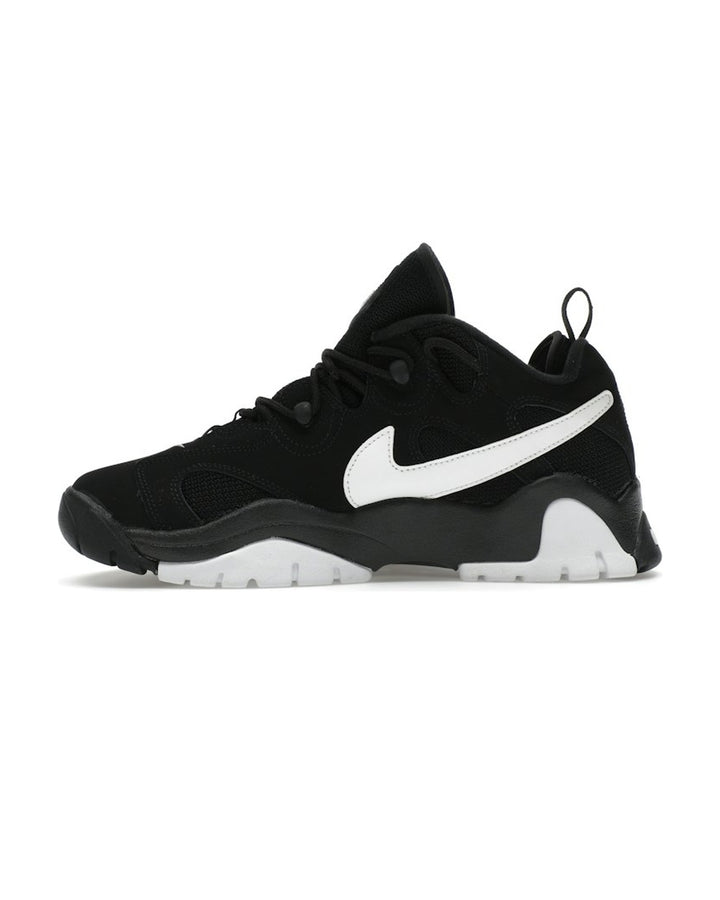 NIKE MEN'S AIR BARRAGE LOW BLACK WHITE - סניקרס נייקי אייר בראז׳ לואו שחור ולבן לגברים - תמונה 2