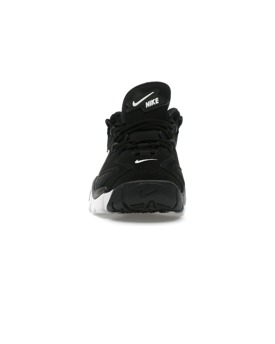 NIKE MEN'S AIR BARRAGE LOW BLACK WHITE - סניקרס נייקי אייר בראז׳ לואו שחור ולבן לגברים - תמונה 5