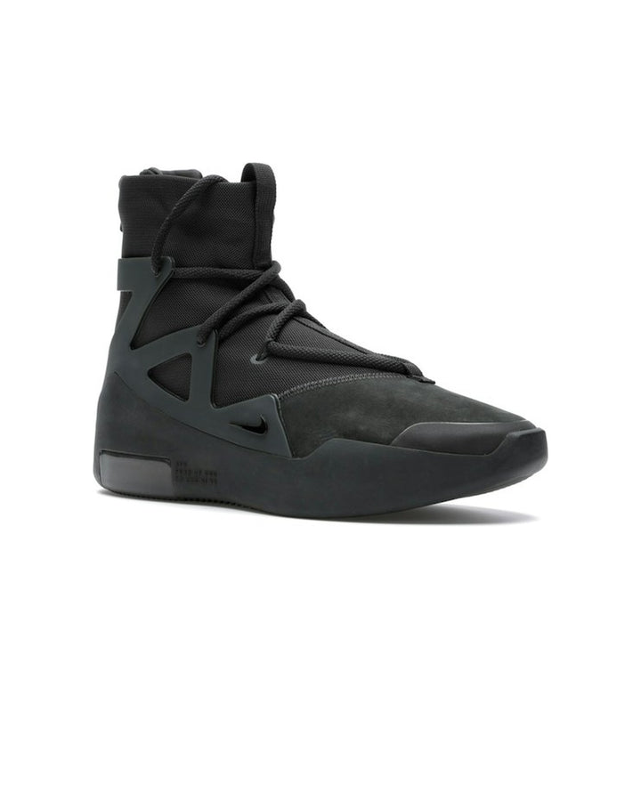 NIKE MEN'S AIR FEAR OF GOD 1 TRIPLE BLACK - סניקרס נייקי אייר פיר אוף גוד 1 שחור לגברים - תמונה 3