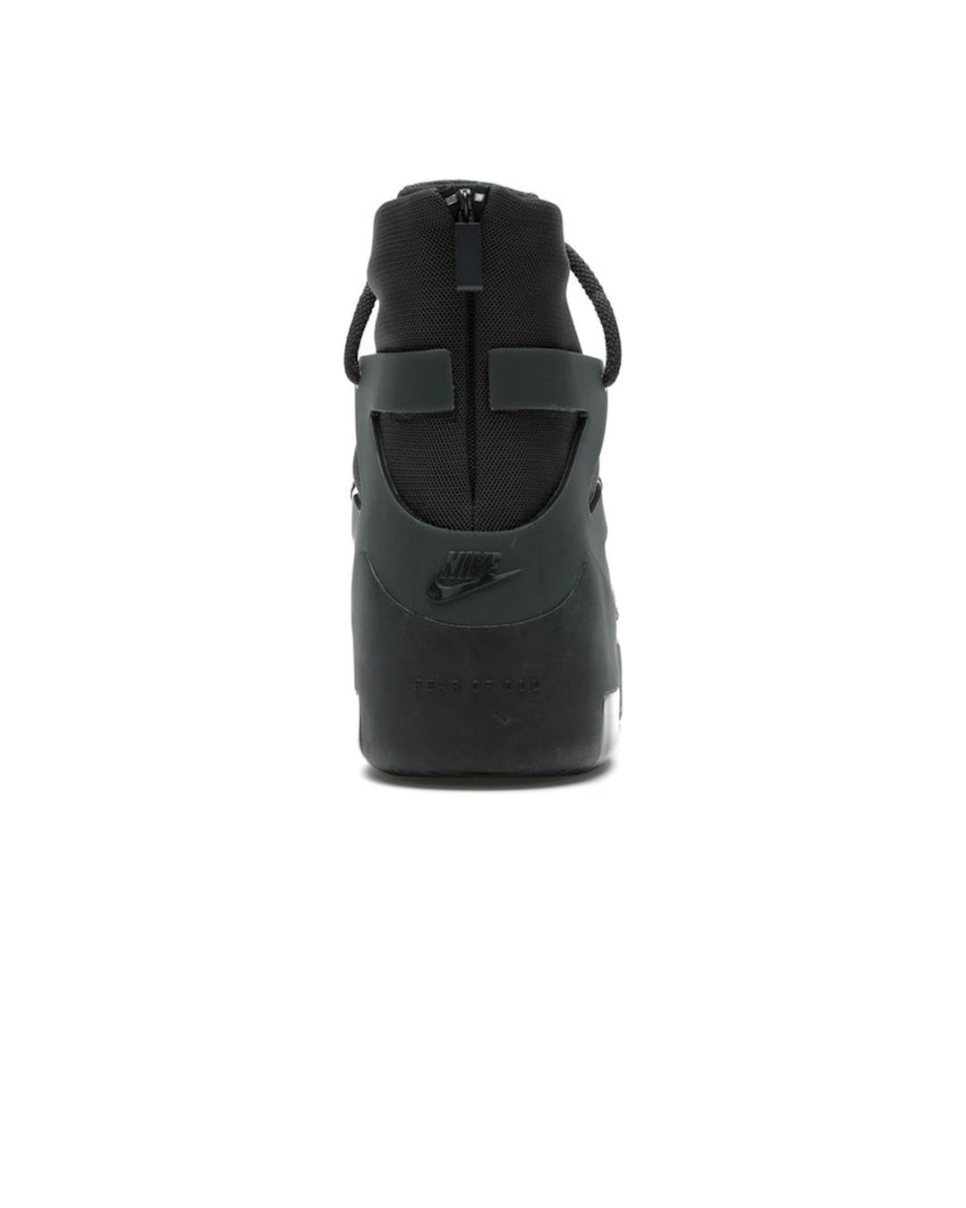 NIKE MEN'S AIR FEAR OF GOD 1 TRIPLE BLACK - סניקרס נייקי אייר פיר אוף גוד 1 שחור לגברים - תמונה 6