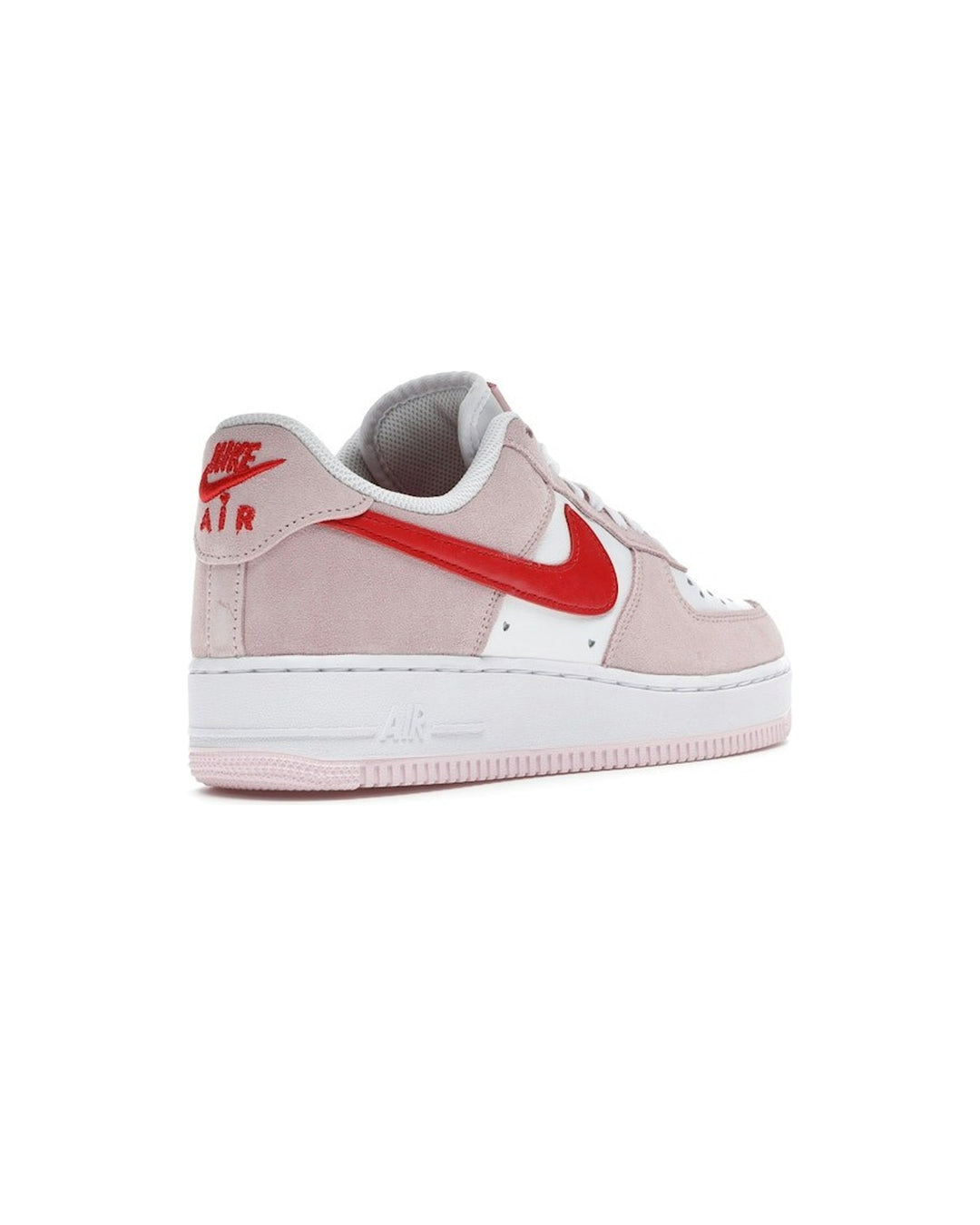 NIKE MEN'S AIR FORCE 1 '07 QS VALENTINE'S DAY LOVE LETTER סניקרס נייקי אייר פורס 1 ולנטיינס דיי ורוד ואדום לגברים