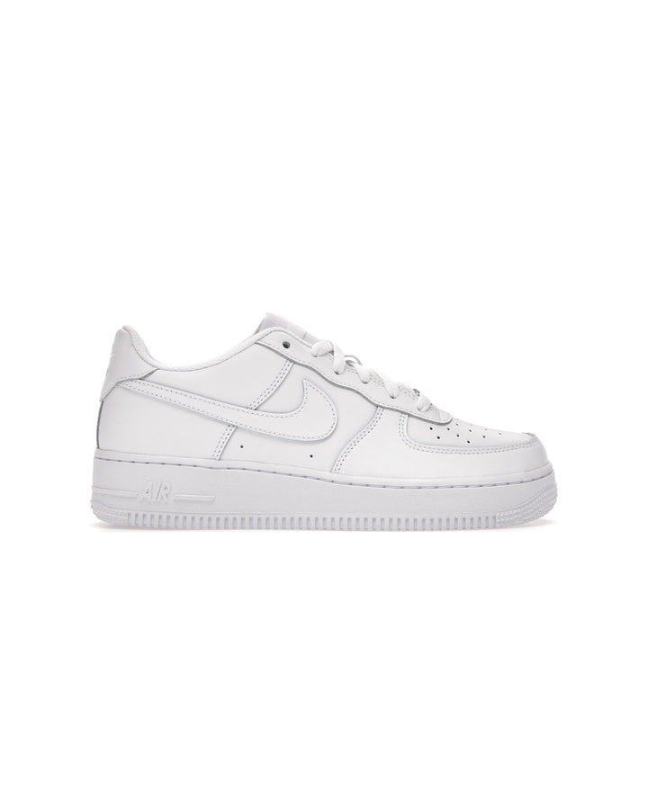NIKE KIDS' AIR FORCE 1 LE GS TRIPLE WHITE