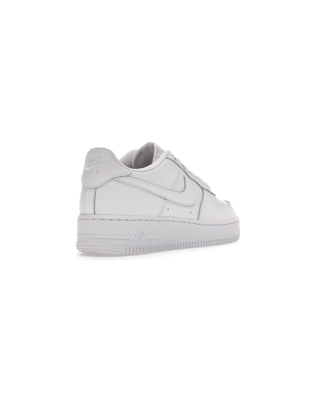 NIKE KIDS' AIR FORCE 1 LE GS TRIPLE WHITE