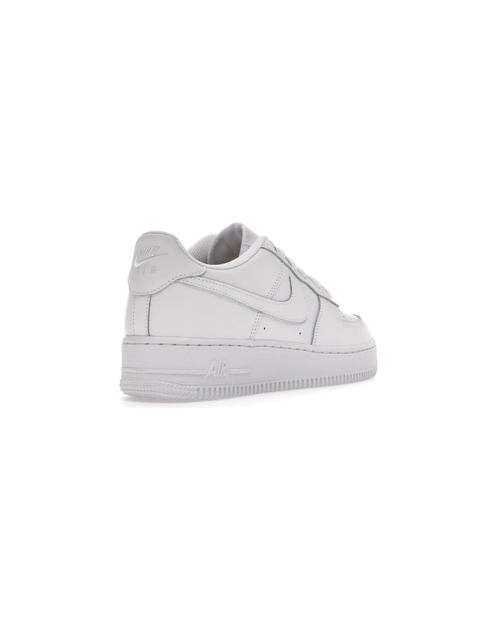 NIKE KIDS' AIR FORCE 1 LE GS TRIPLE WHITE