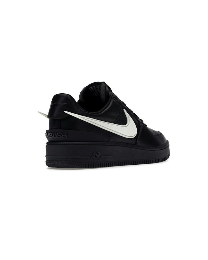 NIKE UNISEX AIR FORCE 1 LOW X AMBUSH BLACK סניקרס נייקי אייר פורס 1 לואו אמבוש שחור יוניסקס