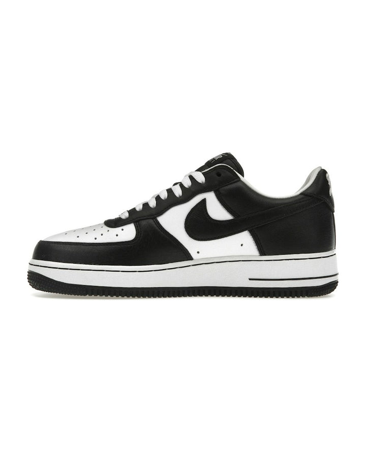 NIKE MEN'S AIR FORCE 1 LOW X FAT JOE TERROR SQUAD BLACKOUT סניקרס נייקי אייר פורס 1 לואו פאט ג׳ו טרור סקוואד לבן שחור לגברים