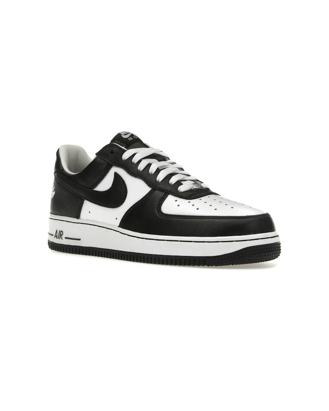 NIKE MEN'S AIR FORCE 1 LOW X FAT JOE TERROR SQUAD BLACKOUT סניקרס נייקי אייר פורס 1 לואו פאט ג׳ו טרור סקוואד לבן שחור לגברים