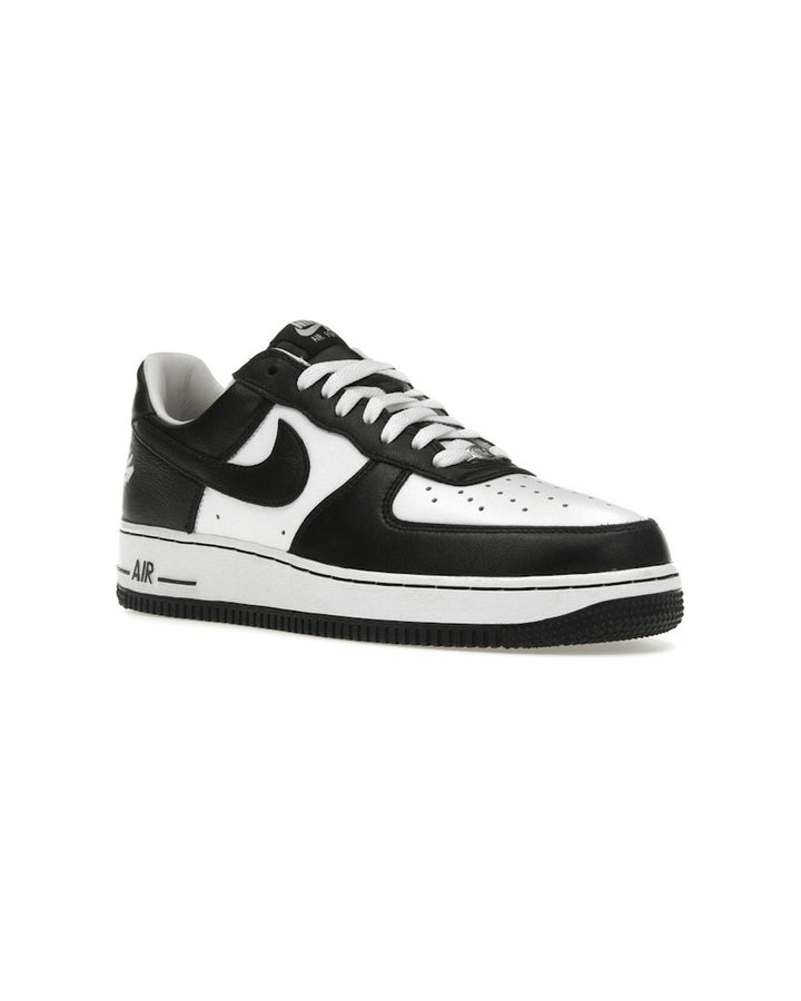 NIKE MEN'S AIR FORCE 1 LOW X FAT JOE TERROR SQUAD BLACKOUT סניקרס נייקי אייר פורס 1 לואו פאט ג׳ו טרור סקוואד לבן שחור לגברים