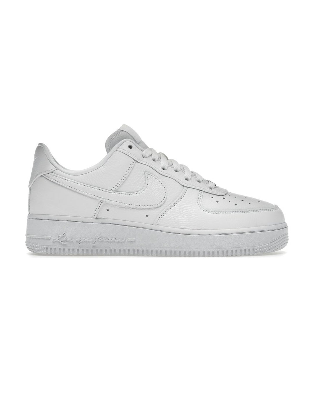 NIKE UNISEX AIR FORCE 1 LOW X NOCTA CERTIFIED LOVER BOY - סניקרס נייקי אייר פורס 1 נוקטה דרייק לבן יוניסקס - תמונה 1