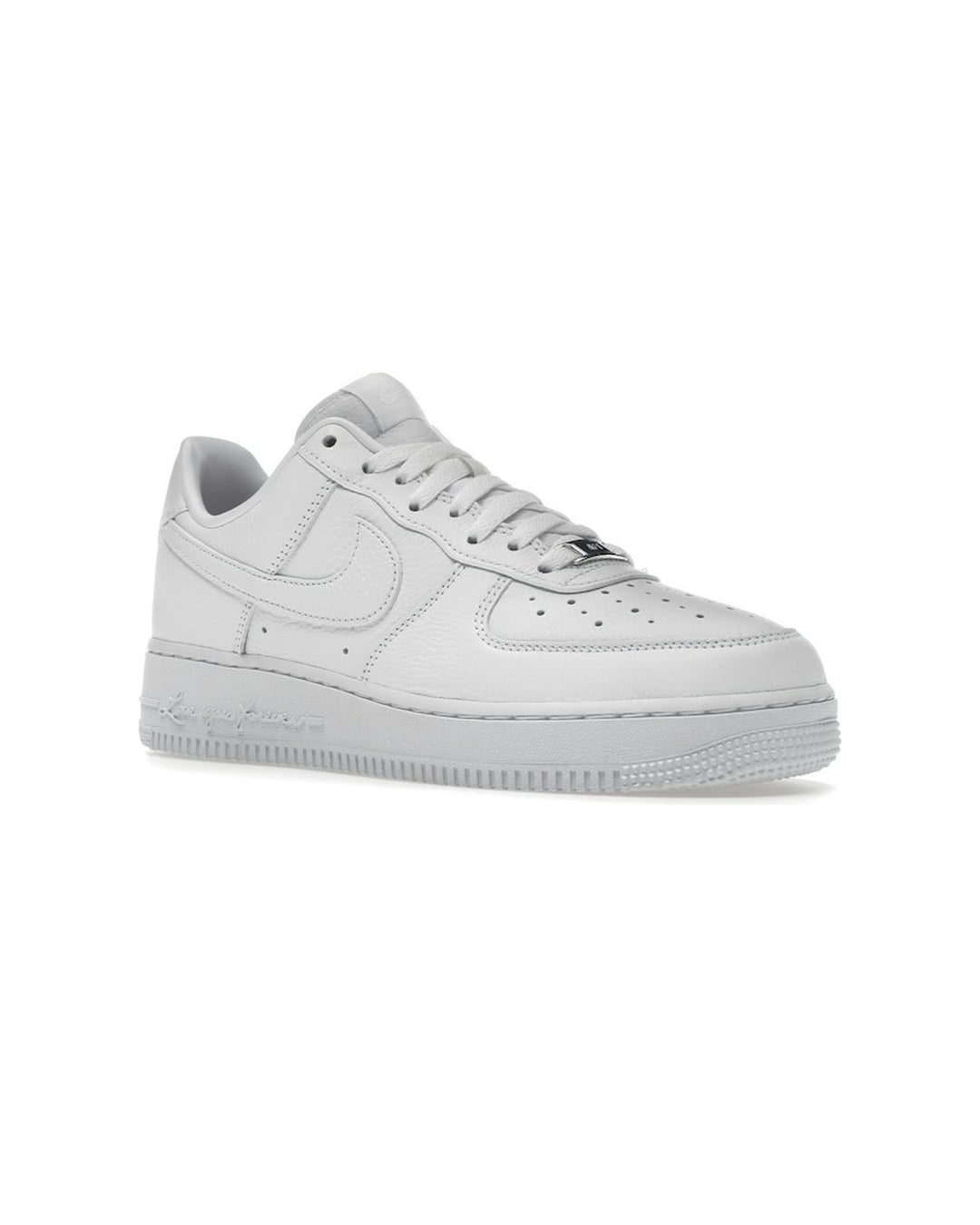 NIKE UNISEX AIR FORCE 1 LOW X NOCTA CERTIFIED LOVER BOY - סניקרס נייקי אייר פורס 1 נוקטה דרייק לבן יוניסקס - תמונה 3