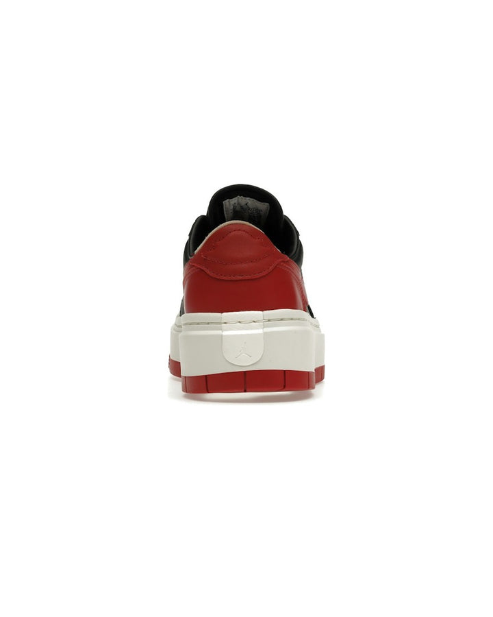 NIKE WOMEN'S AIR JORDAN 1 ELEVATE LOW SE BRED - סניקרס נייקי אייר ג׳ורדן 1 אלבייט לואו שחור ואדום לנשים - תמונה 6