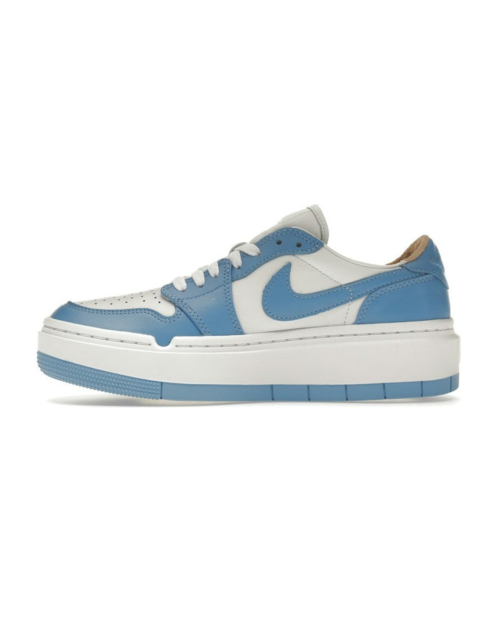 NIKE WOMEN'S AIR JORDAN 1 ELEVATE LOW SE UNIVERSITY BLUE - סניקרס נייקי אייר ג׳ורדן 1 אלבייט לואו לבן ותכלת לנשים - תמונה 2
