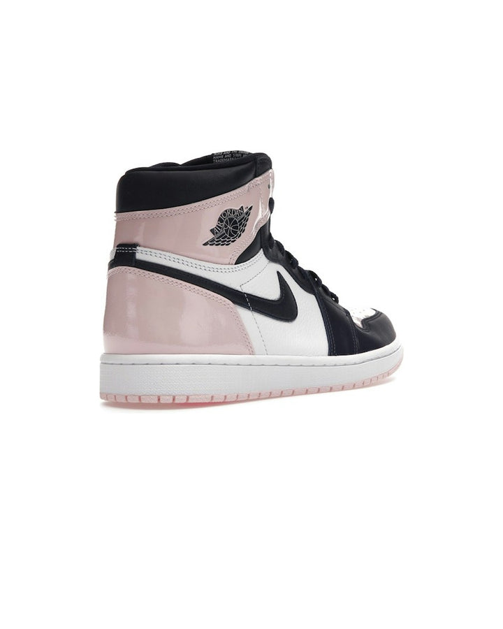 NIKE WOMEN'S AIR JORDAN 1 HIGH OG ATMOSPHERE סניקרס נייקי אייר ג׳ורדן 1 היי ורוד וכחול כהה לנשים