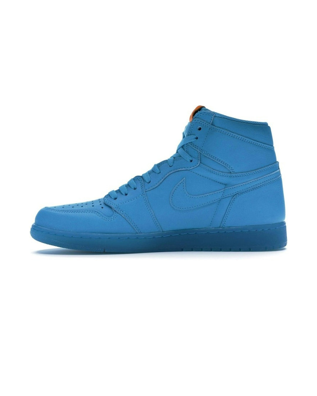 NIKE MEN'S AIR JORDAN 1 HIGH OG GATORADE BLUE LAGOON - סניקרס נייקי אייר ג׳ורדן 1 היי גטורייד טורקיז לגברים - תמונה 2