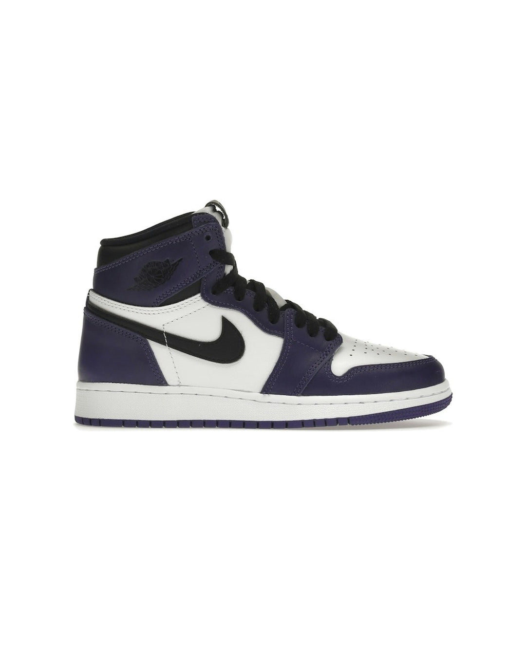 NIKE KIDS' AIR JORDAN 1 HIGH OG GS COURT PURPLE - תמונה 1