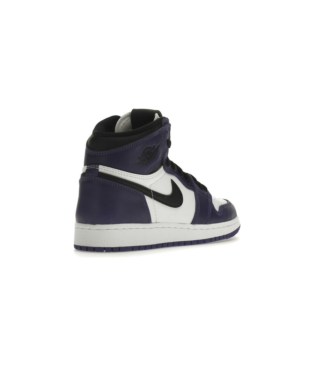 NIKE KIDS' AIR JORDAN 1 HIGH OG GS COURT PURPLE - תמונה 4